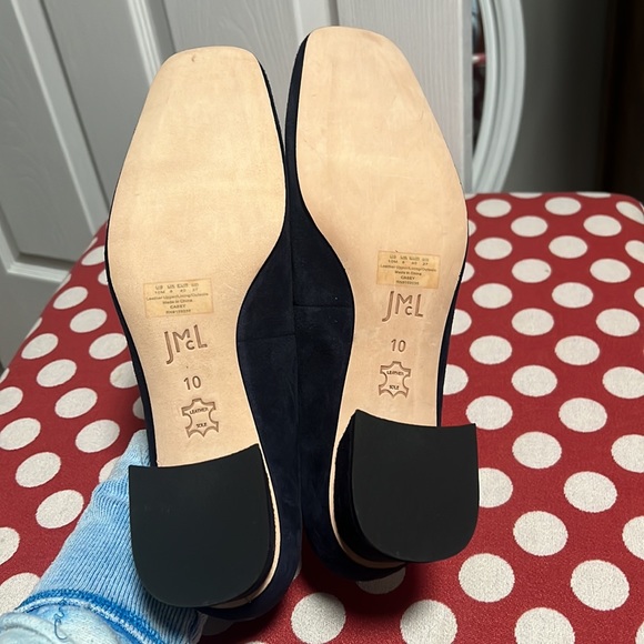 J.McLaughlin Navy Suede size 10 - Picture 4 of 5
